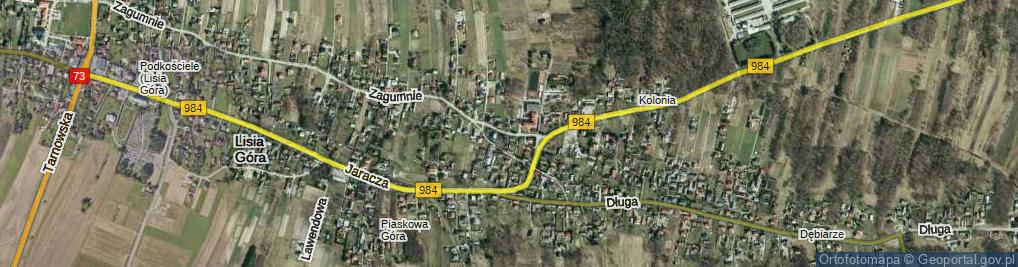 Zdjęcie satelitarne Szkolna ul.